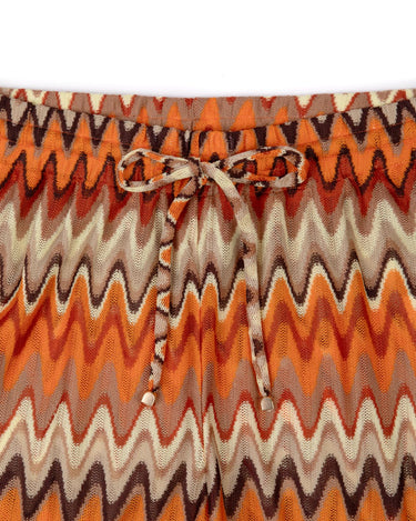 Crochet Woven Stripe Trousers